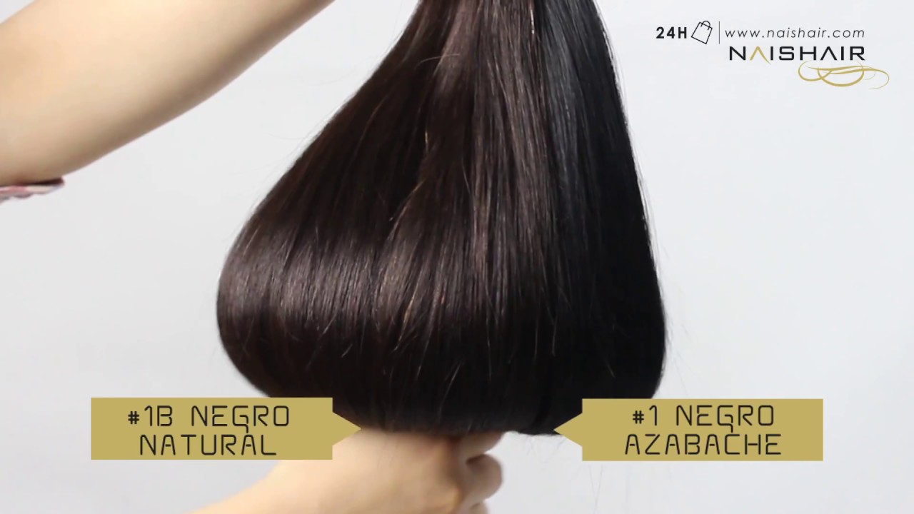 como es el color azabache