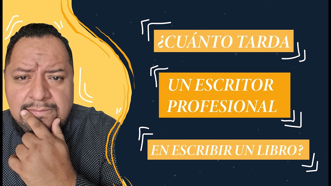 cuanto se tarda en escribir un libro