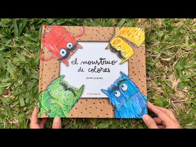 el monstruo de colores pop up