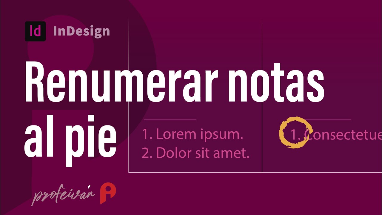 notas a pie de pagina rne