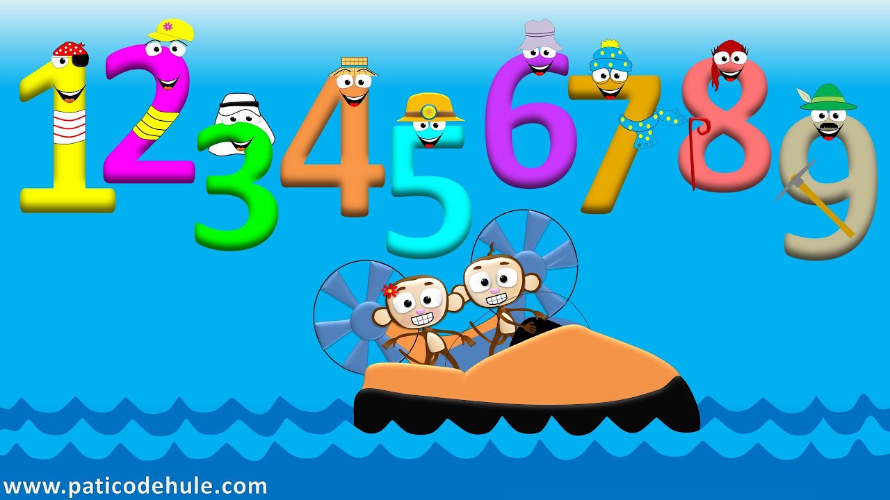 numeracion del 1 al 9
