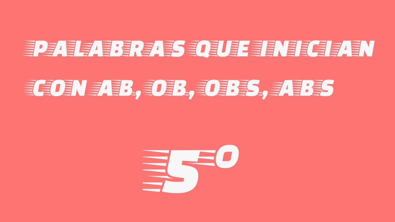 palabras que empiezan por ob