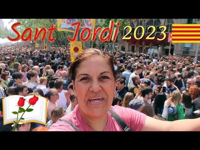 rosa i llibre de sant jordi
