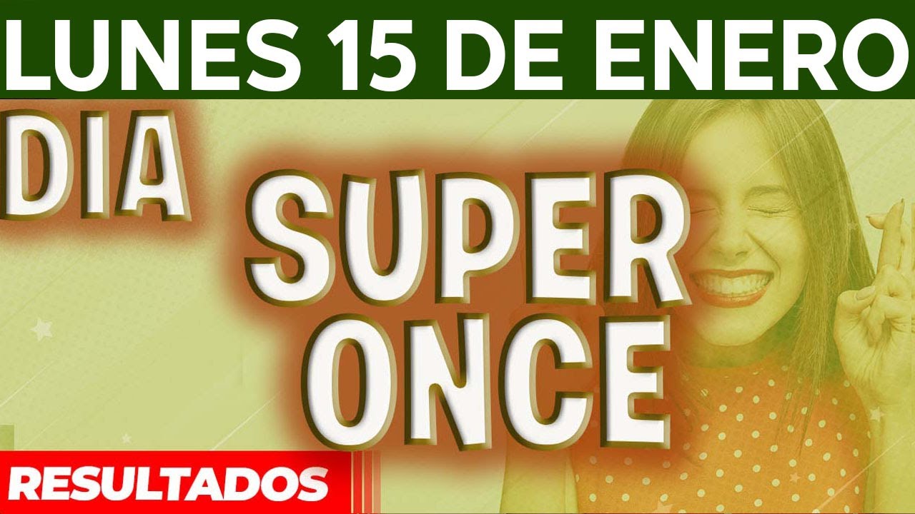 sorteo de la once 15 de enero 2024