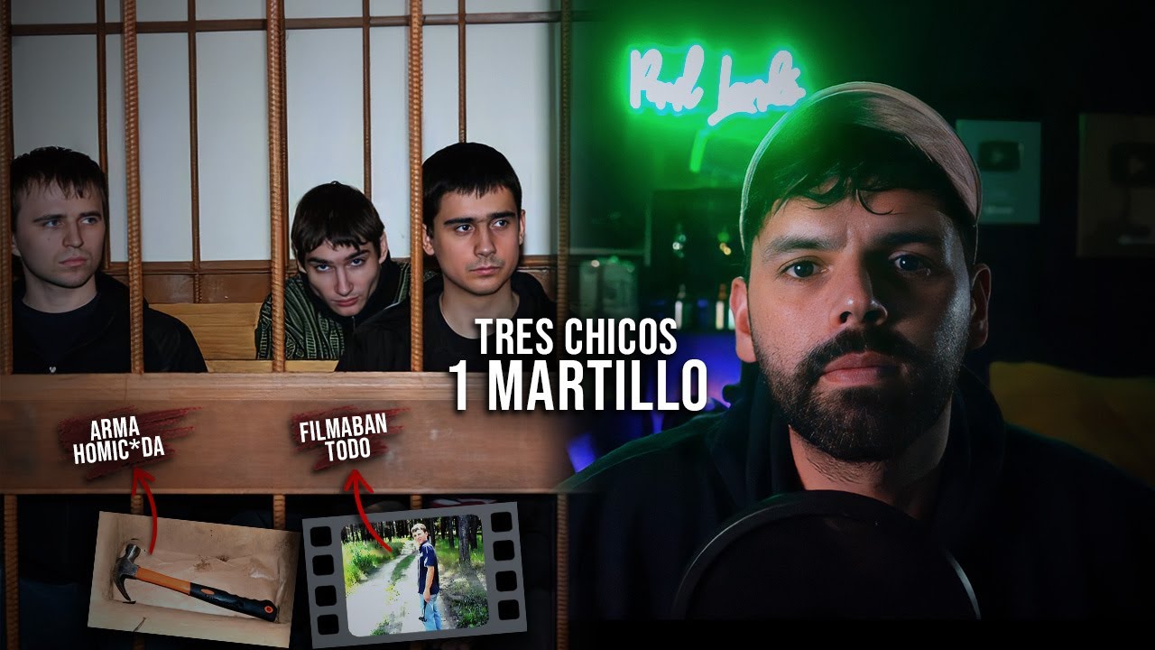 3 chicos y 1 martillo