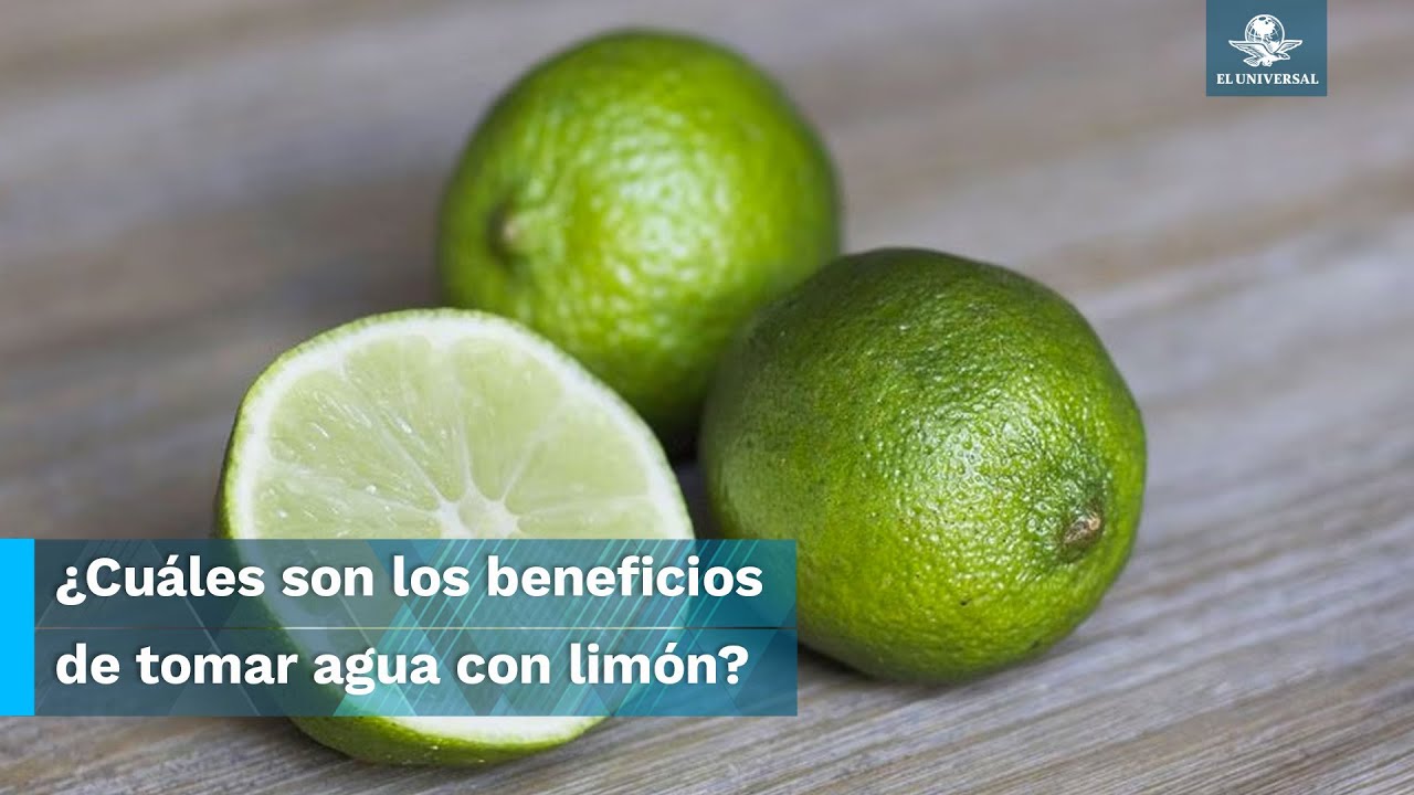agua con limon y azucar