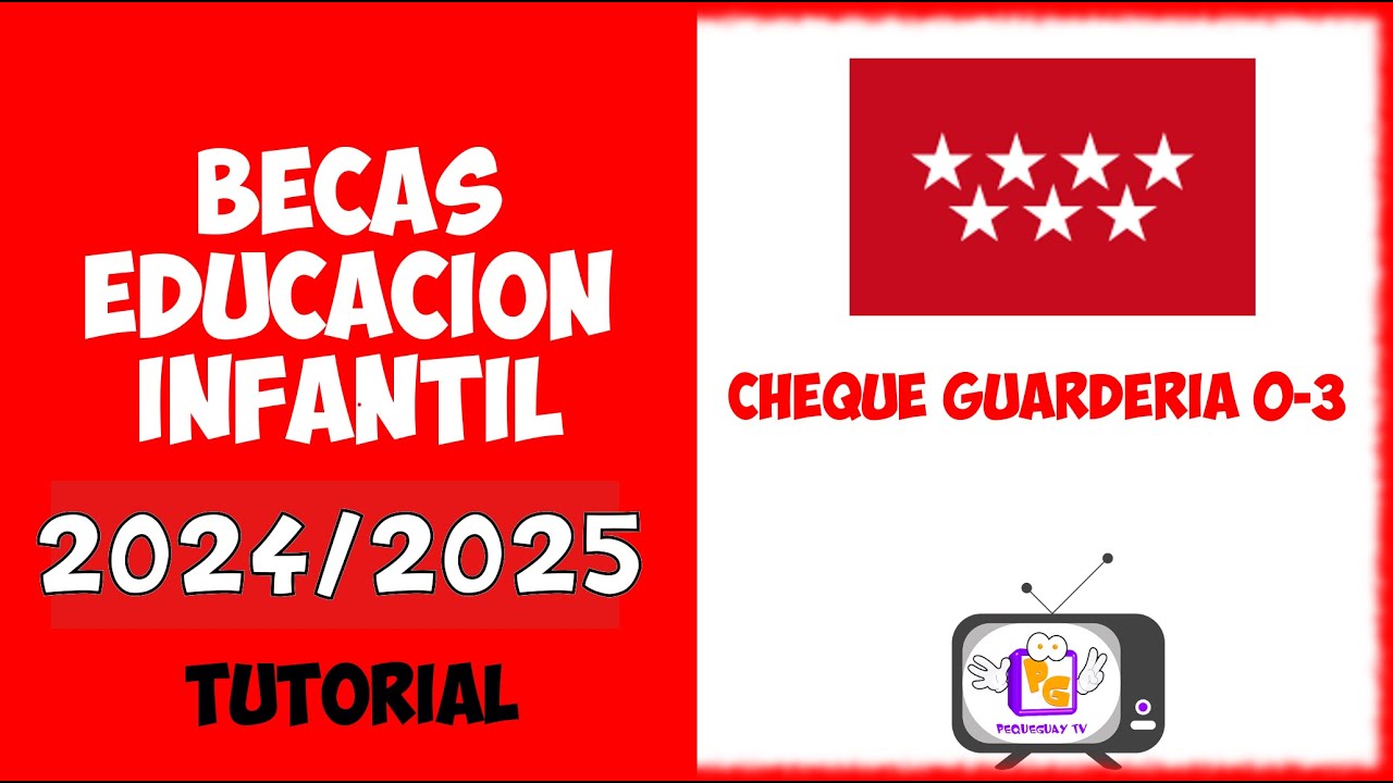 becas libros infantil comunidad madrid