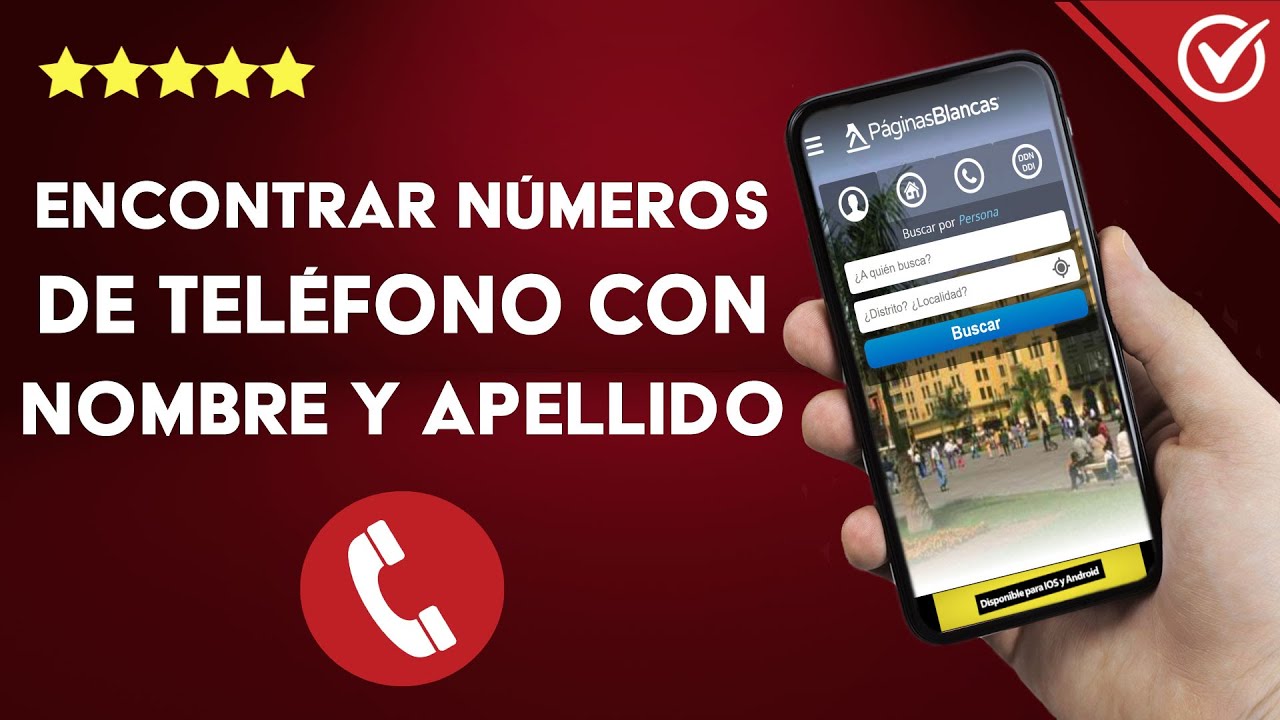 buscar numero de telefono fijo por nombre y apellido