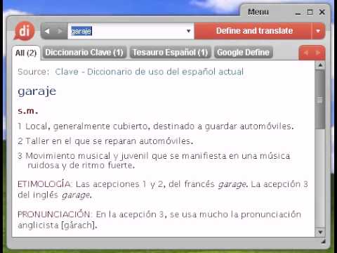 de donde viene la palabra garaje