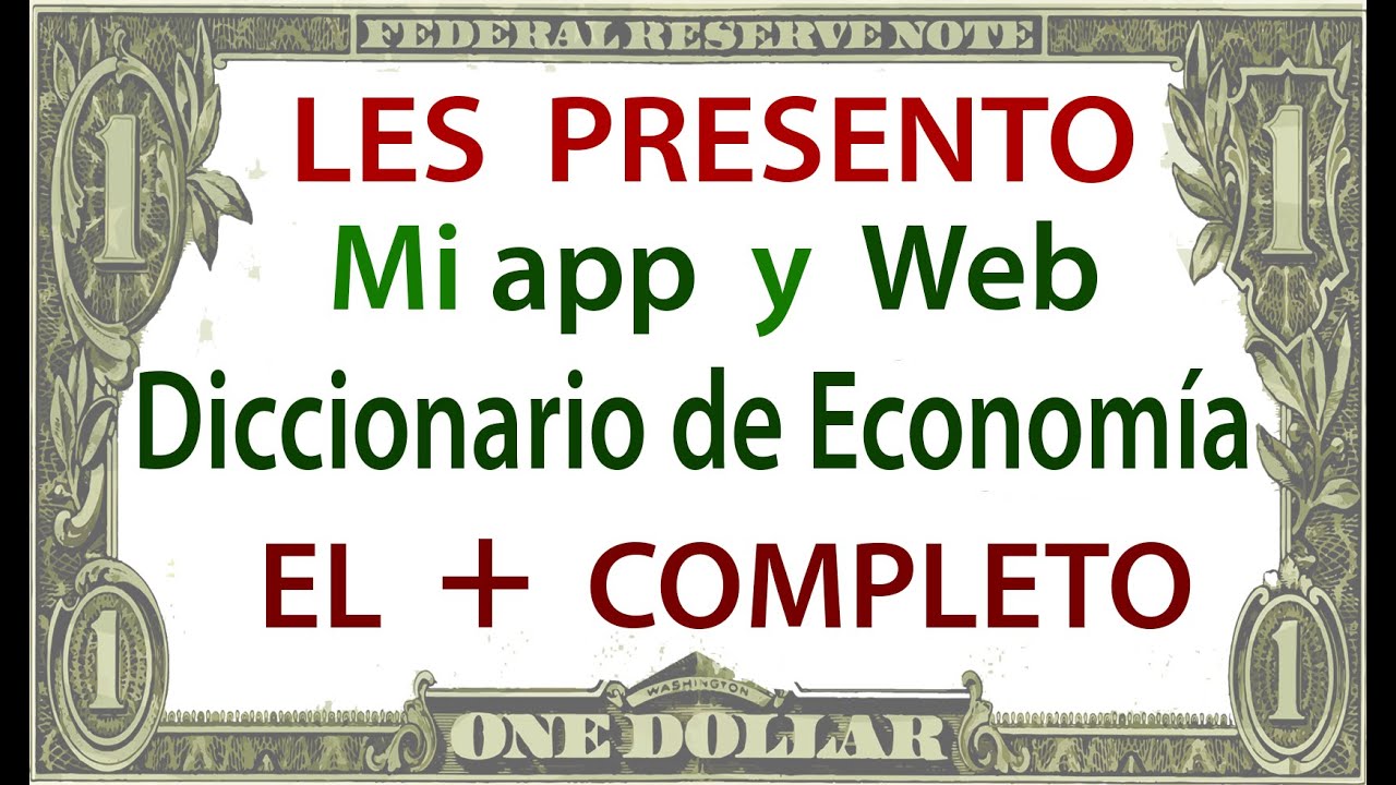 diccionario de economia y finanzas