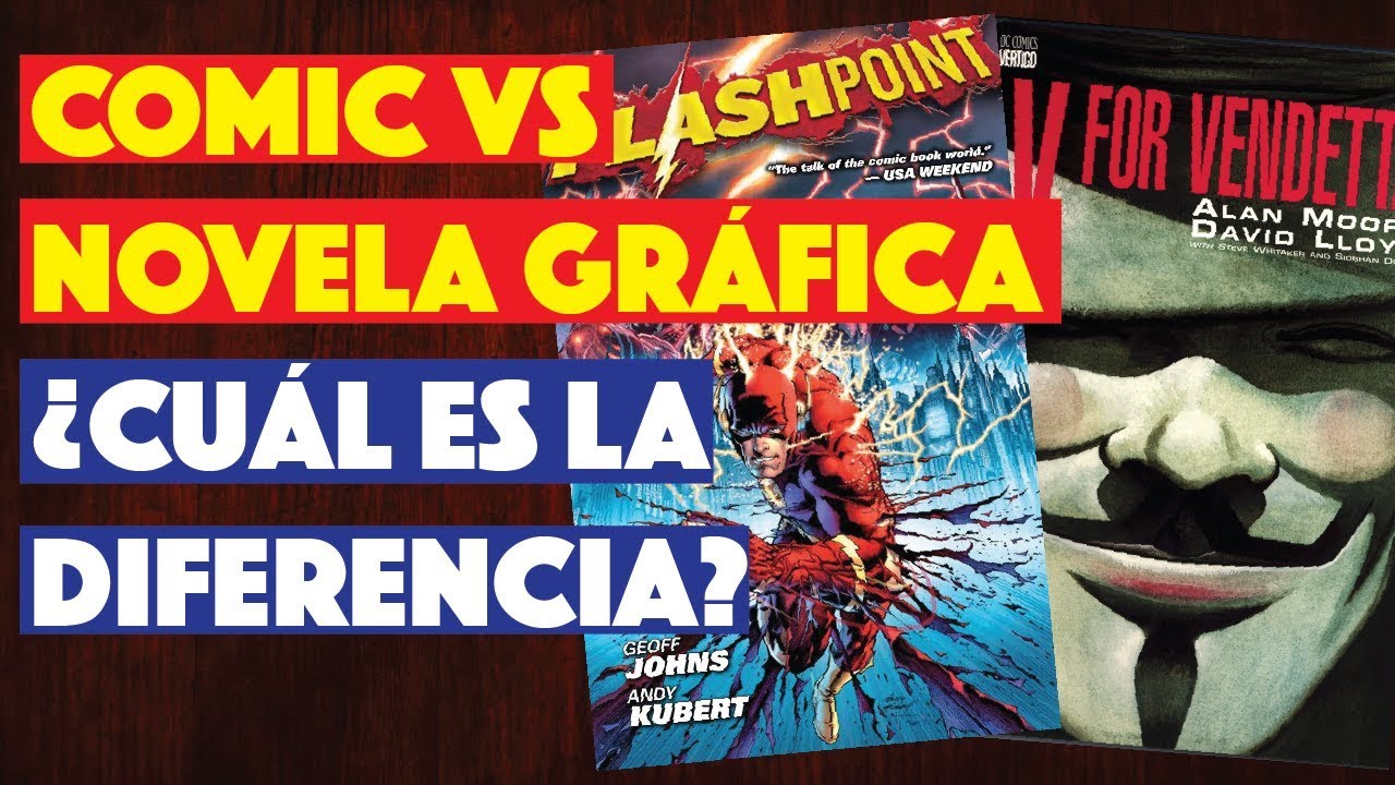 diferencia entre comic y novela grafica