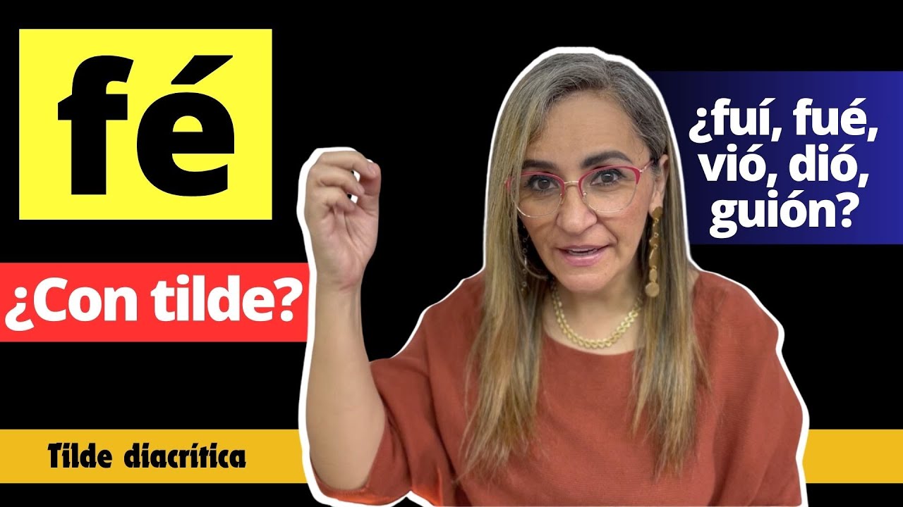 guion con tilde o sin tilde