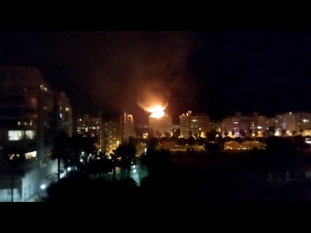 incendio en miriam blasco alicante