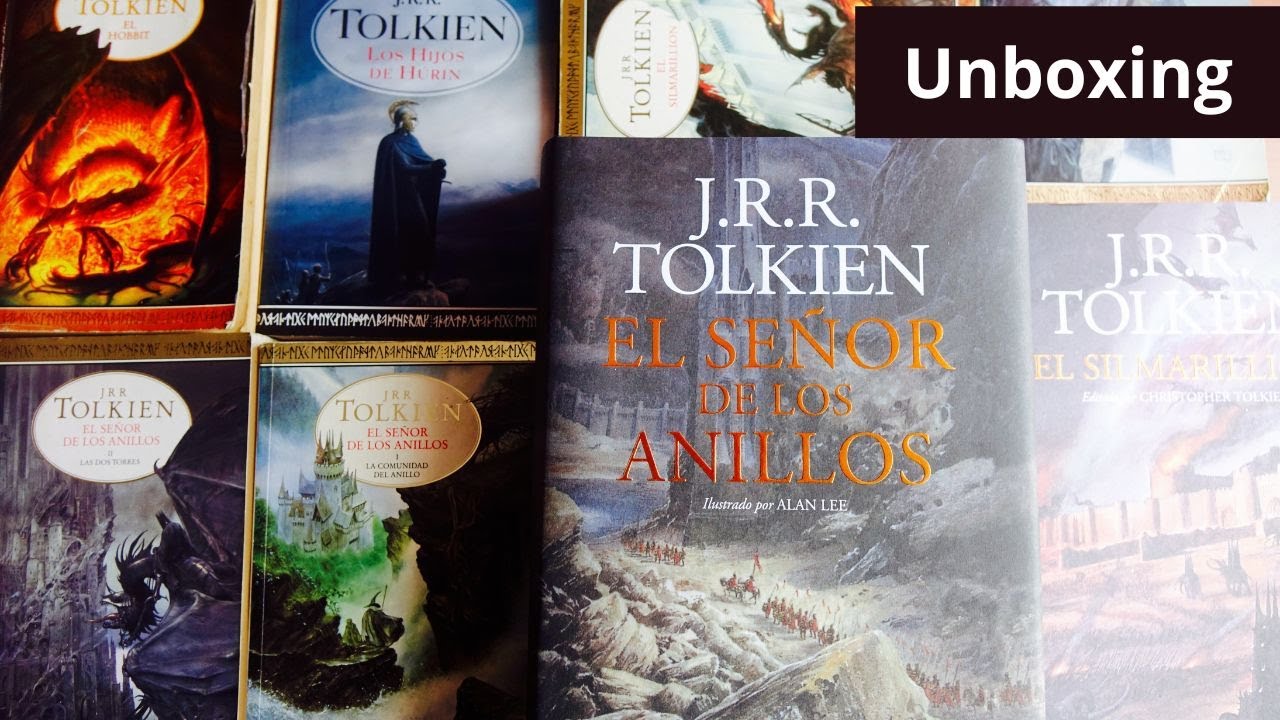 libro el señor de los anillos ilustrado