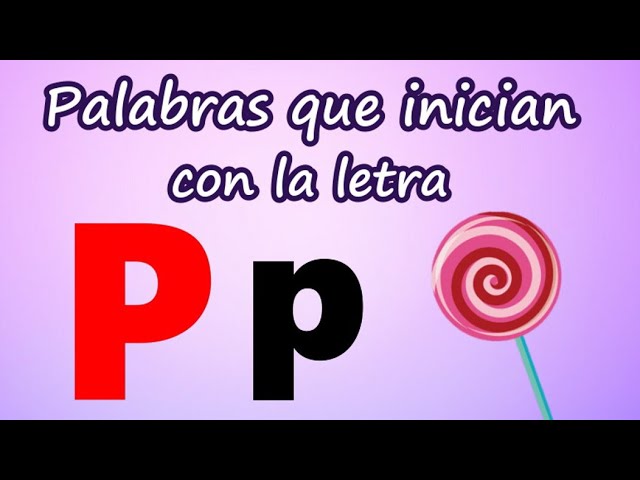 palabras de cinco letras que empiecen por p
