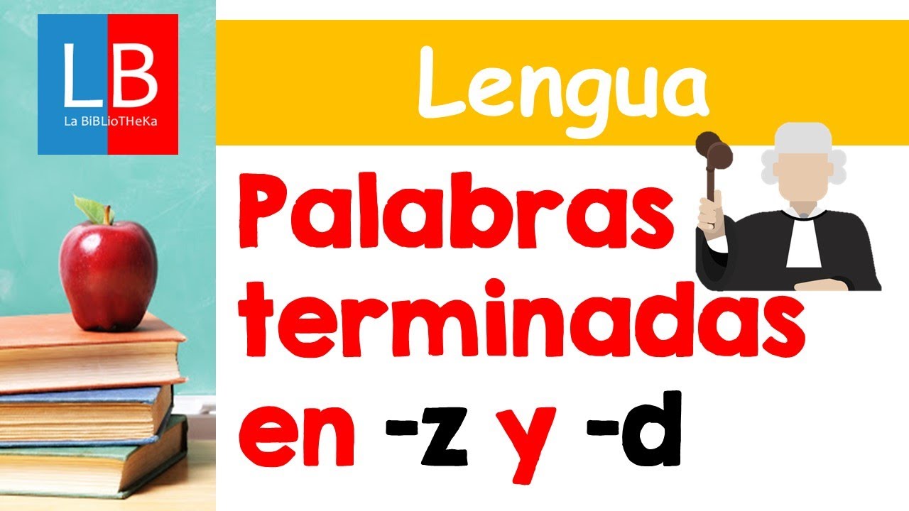 palabras que terminan en d