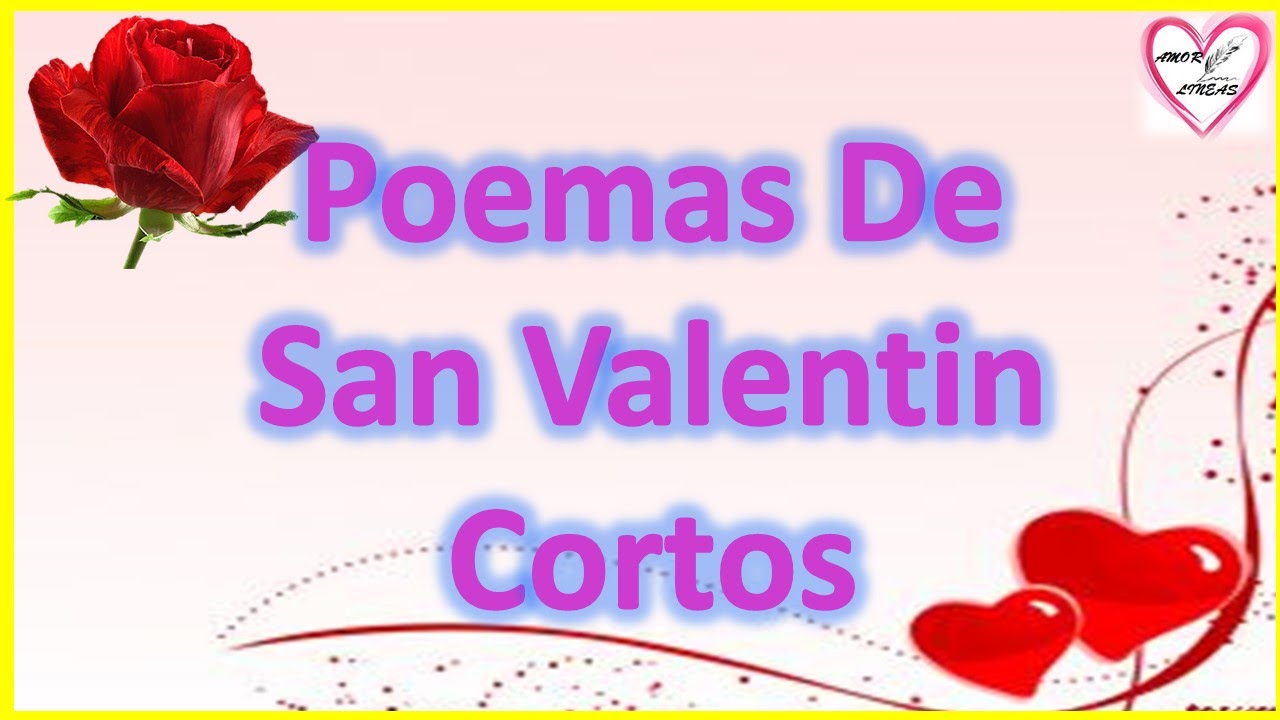 poemas de san valentin para ninos