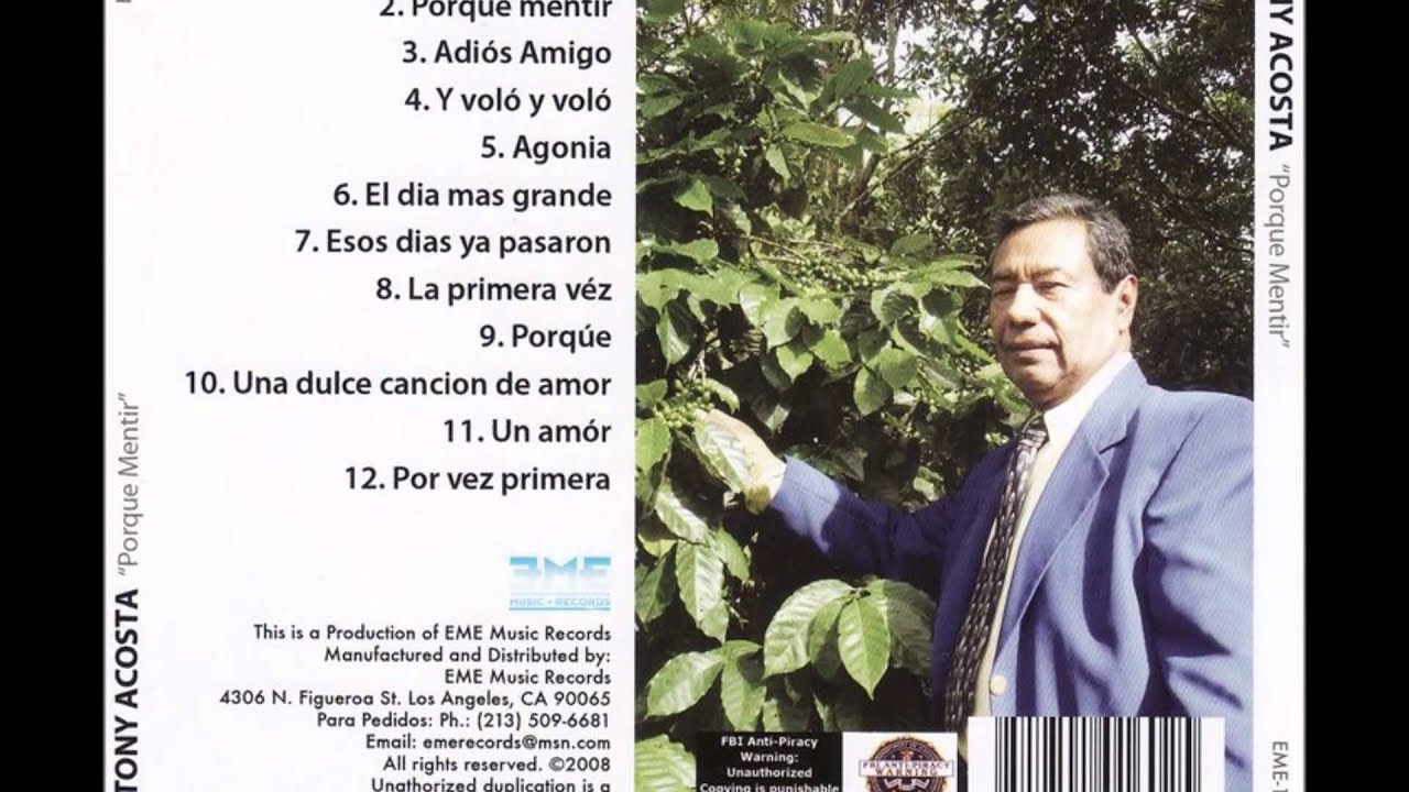 sergio betancourt y toni acosta