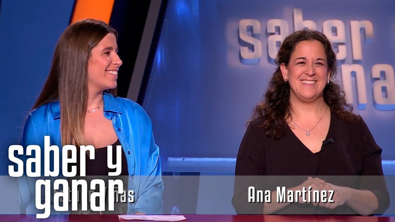 ana santamaria saber y ganar