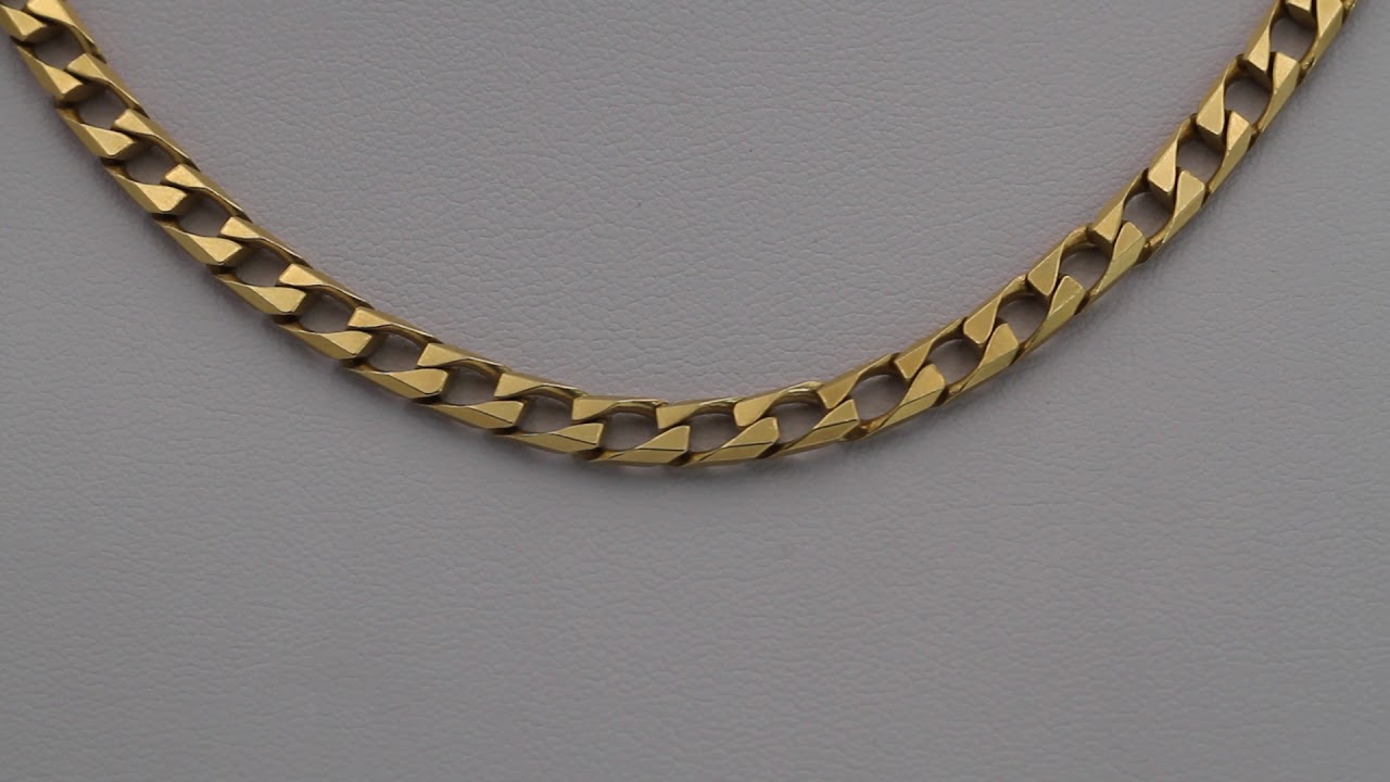 cadena de oro hombre segunda mano