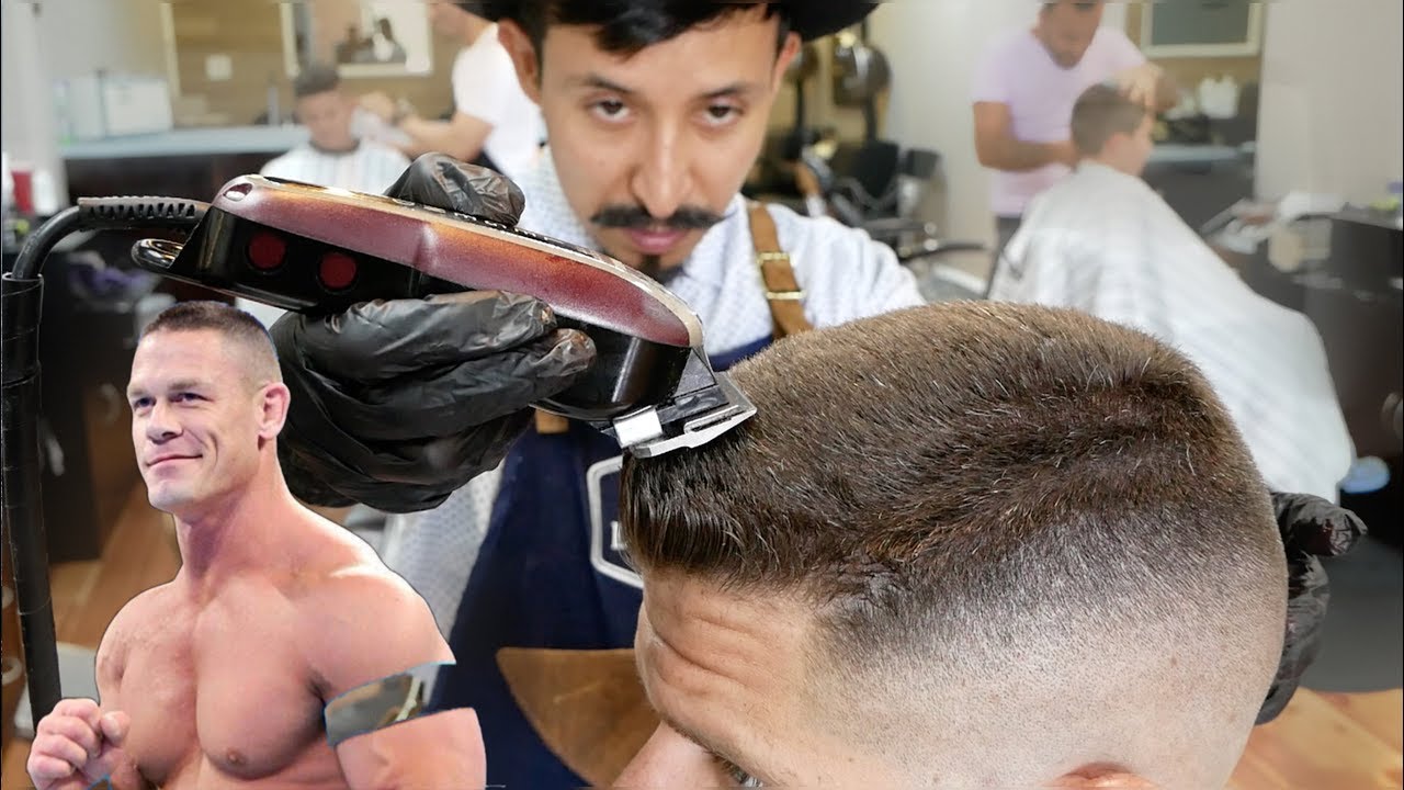 corte de pelo hombre soldado