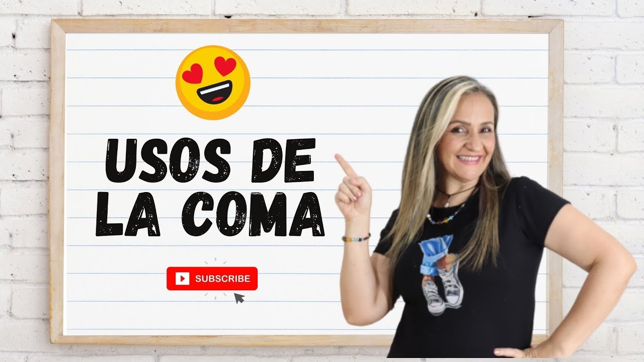 ejemplo de como usar la coma