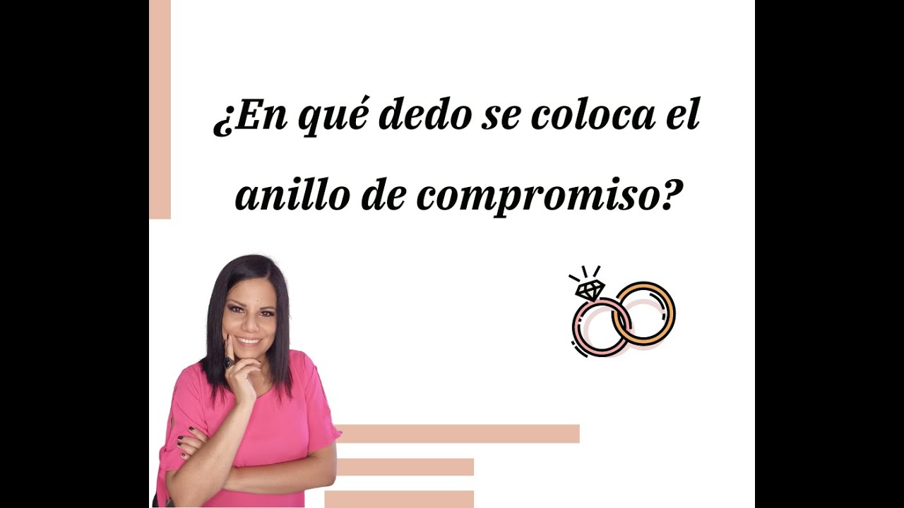 en que dedo va el anillo de promesa