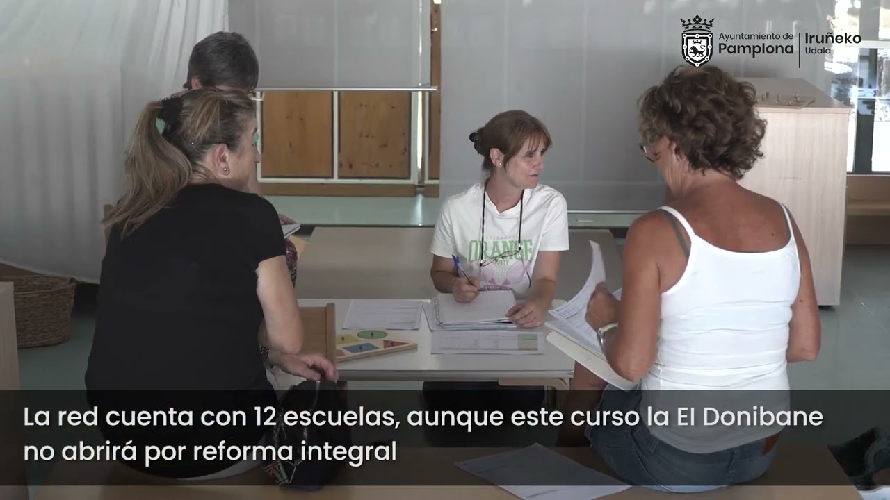 escuelas infantiles ayuntamiento de pamplona