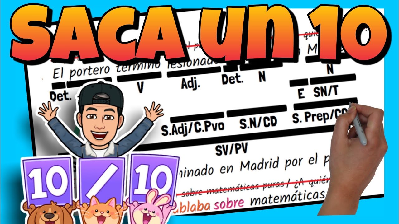 frases para analizar sintacticamente 2 eso
