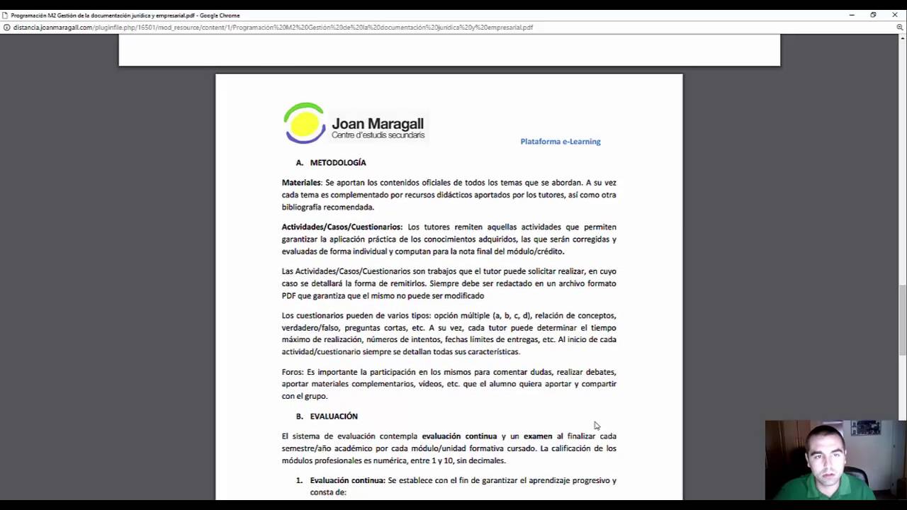 gestión de la documentación jurídica y empresarial