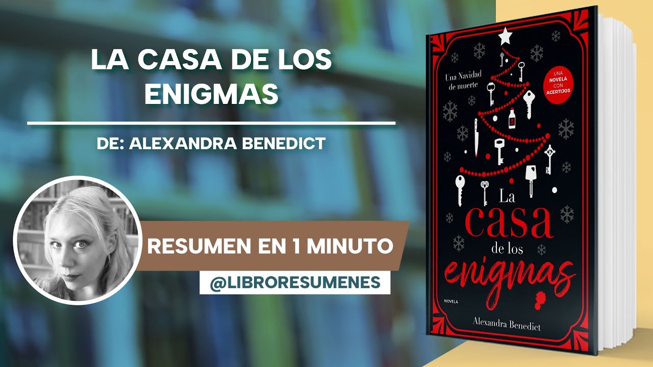 libro la casa de los enigmas