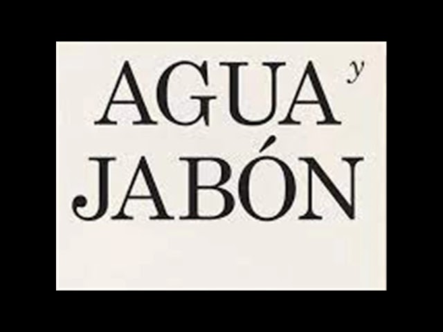 marta d riezu agua y jabon
