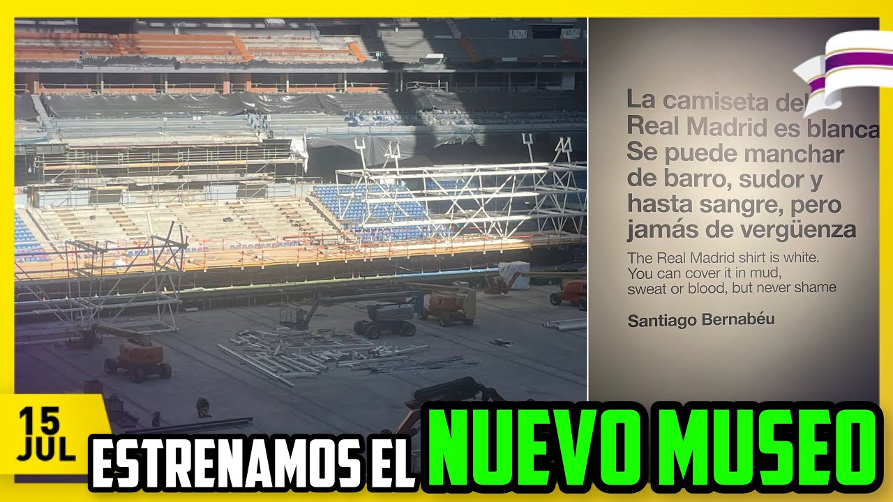 obras bernabeu 15 julio 2023