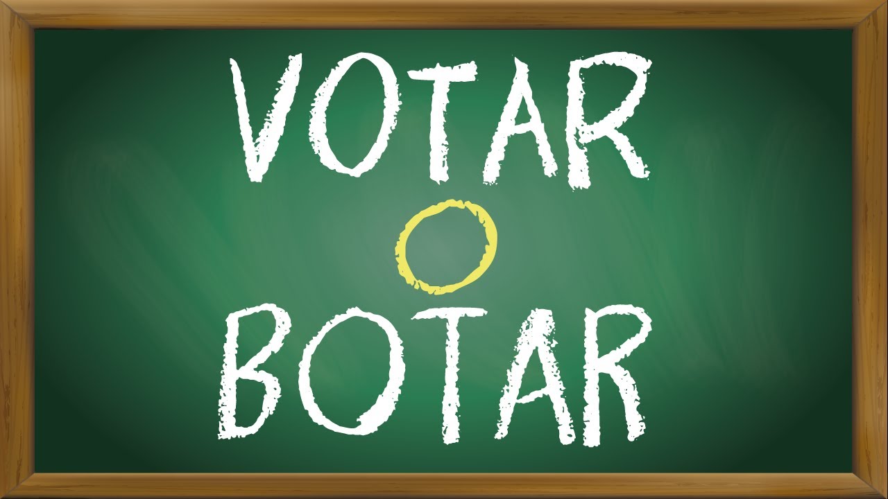 oracion con la palabra botar