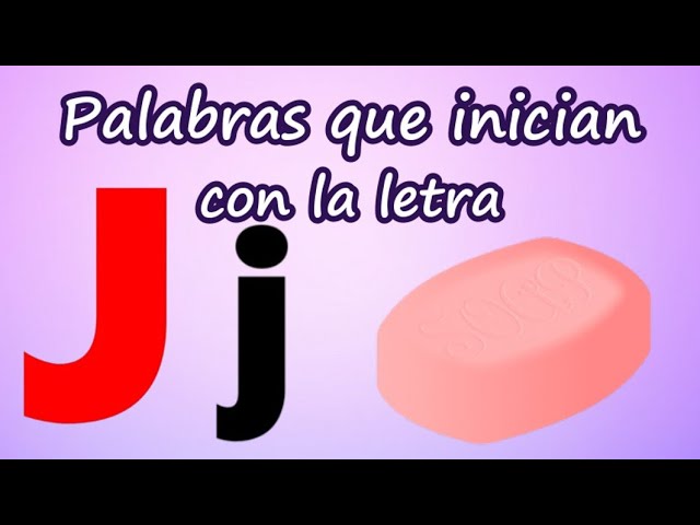palabra con j y x