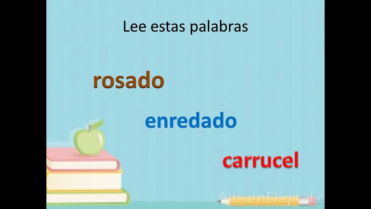 palabras con r despues de consonante