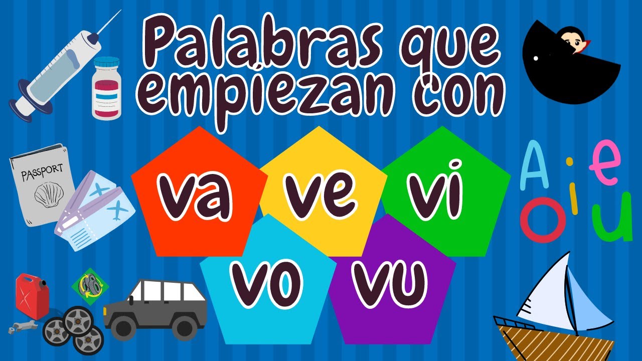 palabras con v y v