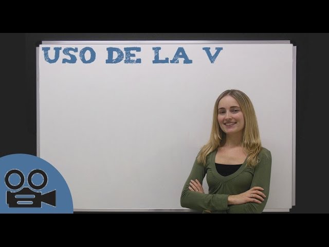reglas de ortografía de la v
