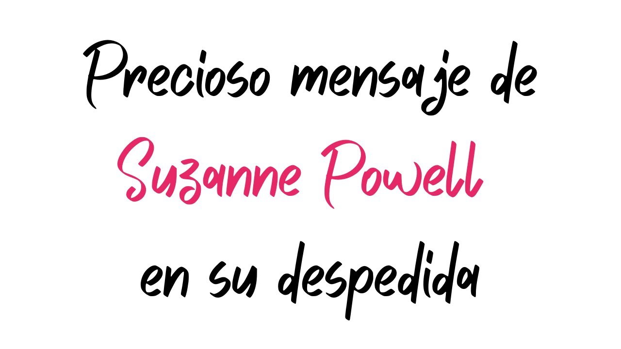 suzanne powell de que ha fallecido