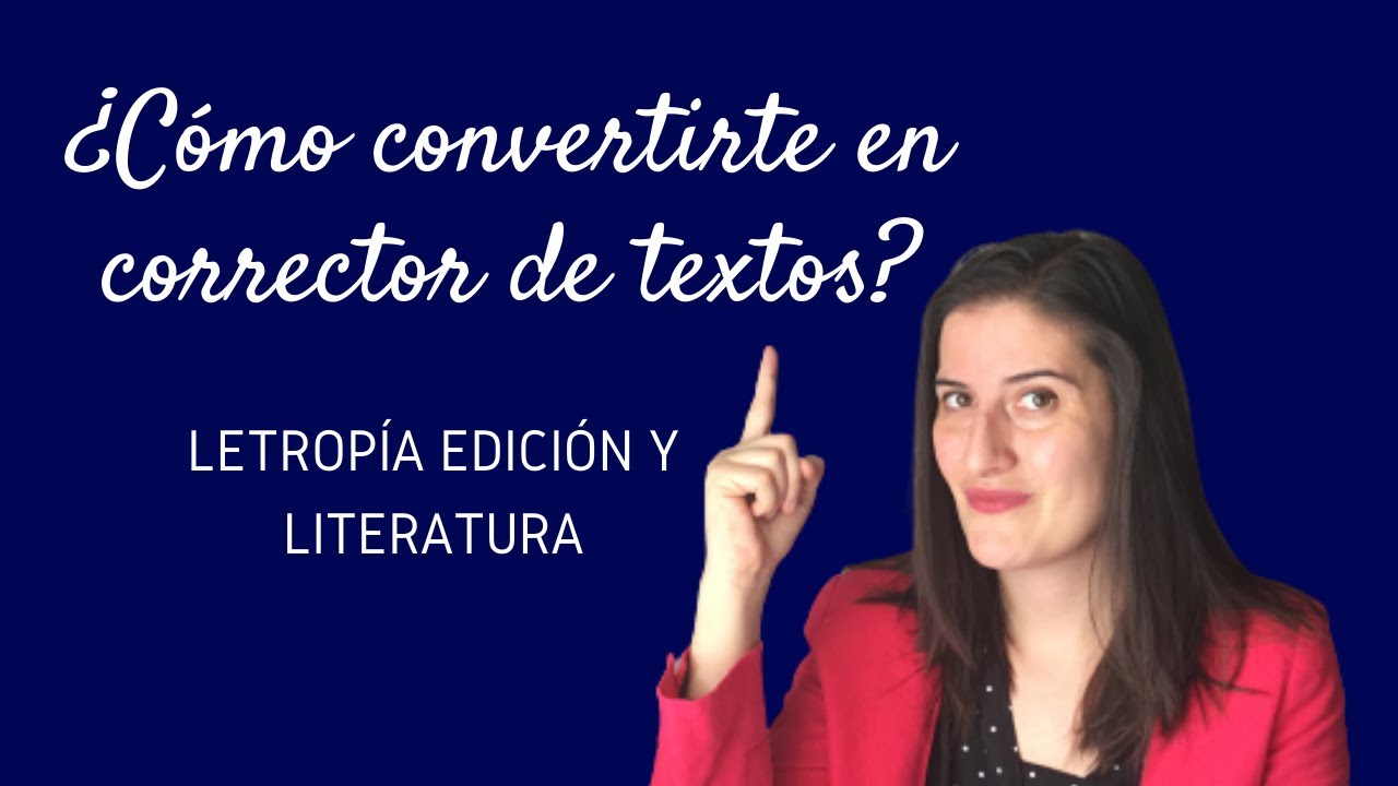trabajar como corrector de textos